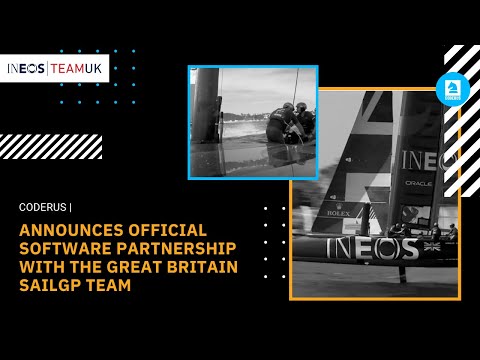Coderus Announces Official Software Partnership with the Great Britain SailGP Team