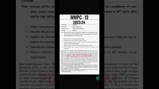 Mmpc-12 ignou solved assignment  2023-24-25 WhatsApp:- 8603418154. Order Now. In English & Hindi