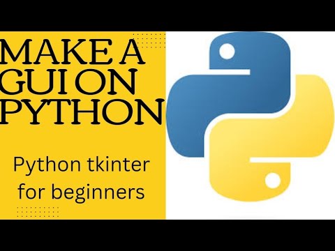 Making a simple GUI window in python tkinter