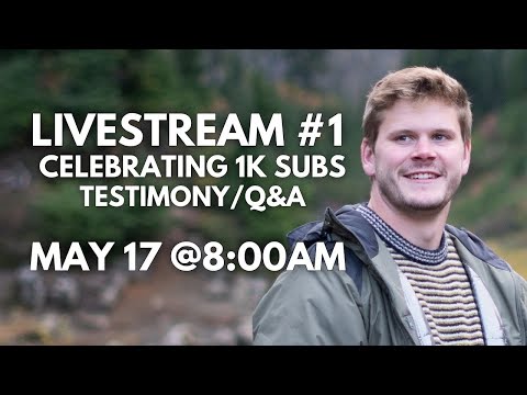 Christianity United Live #1 | 1K Subs, My Testimony, Q&A