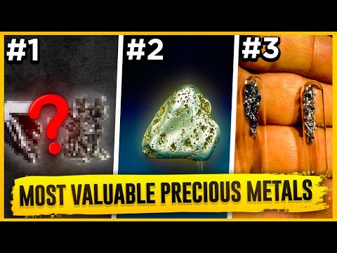The 5 most valuable precious Metals in the World in under 1 Minute