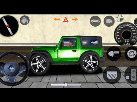 Dollar (Song) Modified Mahindra Green thar 😈|| Indian Cars Simulator 3D || Android Gameplay Part 8