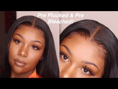I DIDN'T NEED TO CUSTOMIZE THIS WIG AT ALL 😱! PRE CUSTOMIZED WIG INSTALL ft WEQUEEN