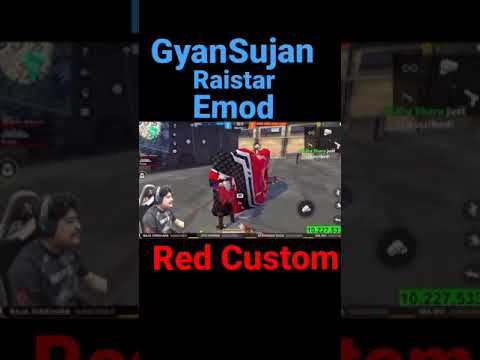 GyanSujan🔥Red Custom 😱Gameplay #gyangaming #gyanbhai #freefire #viral #shorts #GFF #vlog #RedCustom