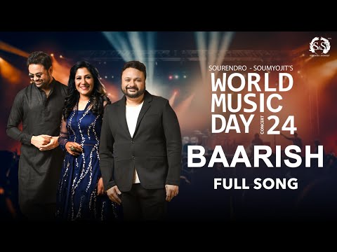 Baarish | World Music Day 24 | Sourendro-Soumyojit | Shweta Mohan| SandS Original