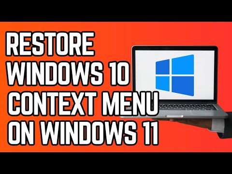 How to Get Windows 10 Desktop Right Click Menu Back on Windows 11 (ExplorerPatcher)