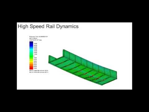 LUSAS High Speed Rail Dynamics