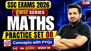 SSC 2026 Exam Preparation | SSC 2026 Maths Preparation | Maths Practice Set by Akshay Awasthi Sir
