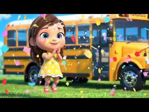 Fun School Bus Song for Kids & Toddlers 🚍 | Counting & Learning