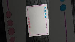 Easy Front Page Design for Assignment, Journal, Projects #frontpagedesign#borderdesign #art #short