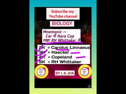 Biology | Trick to remember 5 Kingdom classification for neet  #neet #shorts #neet2022 #neettricks