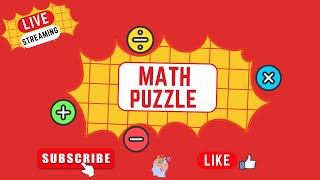 Math Quiz LIVE - Can You Solve This Tricky Math Puzzle?