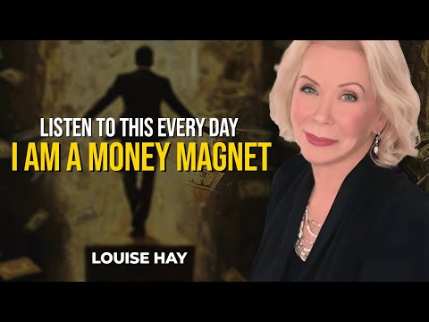 Louise Hay: "I AM A MONEY MAGNET" | Listen to This Daily for Financial Abundance | Law of Attraction