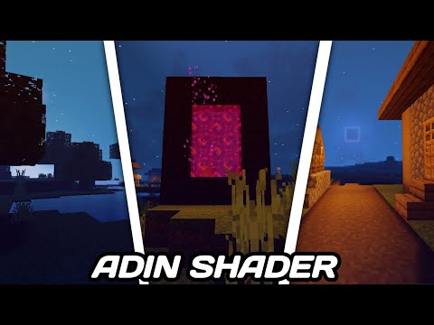ADIN Shader | Best Shader For Low End Devices 2021! (NO LAG) MCPE