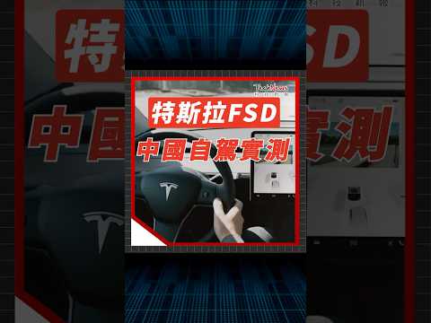 特斯拉FSD在中國上路，菜市場成終極考驗。台灣未來有望開放？