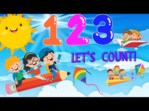 Count Along with Me: 1 to 10 Fun! Counting Song for Kids | Counting 1-10