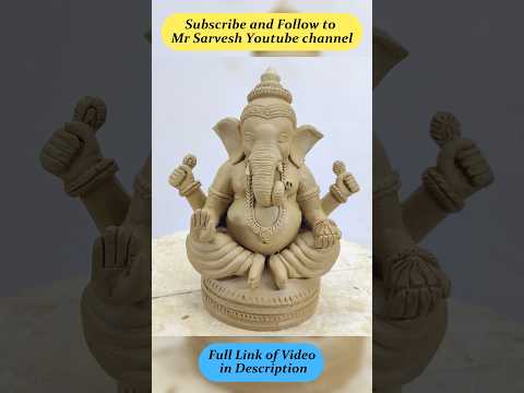 चम्मच कि मदत से बनाये गणपती  | Easy Ganpati Making 2025 #bappa  #ganpati #ganeshchaturthi