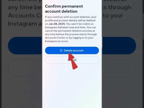 How to delete instagram account permanently || instagram account delete kaise kare #instagram