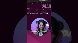 Learn Linux: cache proc/meminfo  #learnlinux #ubuntu