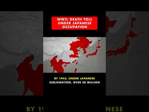 The millions who died under Japanese occupation  #ww2