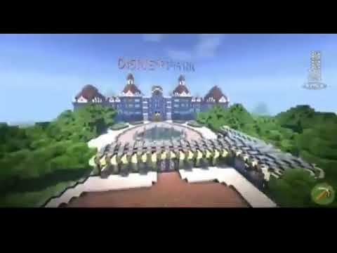 【マイクラPE配布ワールド】ディズニーパークを再現？！