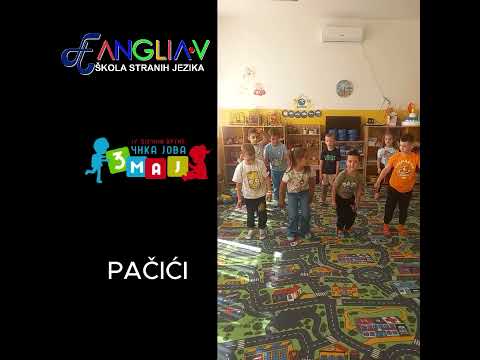 Anglia u vrtiću Čika Jova Zmaj grupa Pačići Novo Naselje