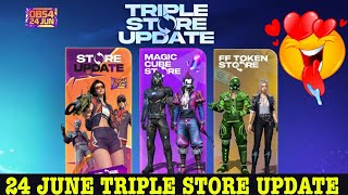 Triple Store Update Free Fire Ob54 Update New Magic Cube Bundle | Next FF Token New Update FF