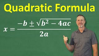 Quadratic Formula Explained! What, When & How to Use It Like a Pro!
