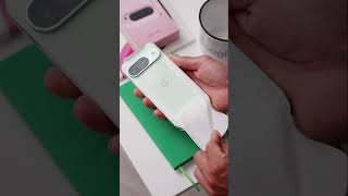 Google Pixel 9 UNBOXING (Green) - Pixel 9 VS 9 Pro XL Comparison