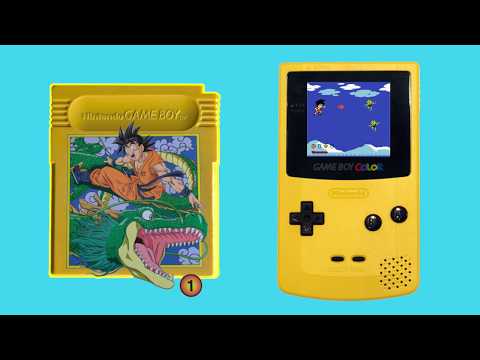 I made a DRAGON BALL game for GAME BOY COLOR