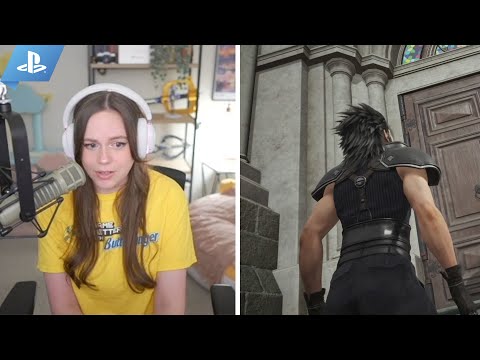 zack fan loses it over the final fantasy 7 rebirth state of play (reaction)