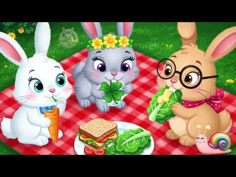 BABY BUNNY #babybunny MOST VIEWED SONG RECREATION | ANIMAL SONGS | CARTOON SONGS FOR KIDS #kidsongs