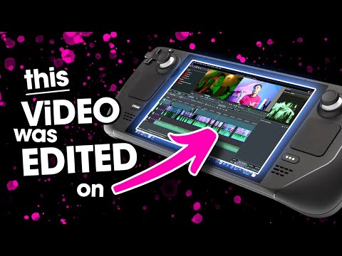 VIDEO EDITING on STEAM DECK