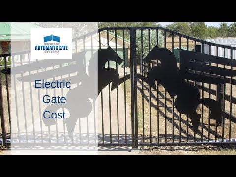 Electric Gate Cost: Driveway, Automatic, Sliding, Swing - Brisbane, Logan, Ipswich, Brisbane Bayside