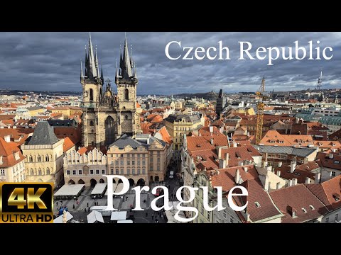 Exploring Prague(Praha), Czech Republic I 4K I Part 3