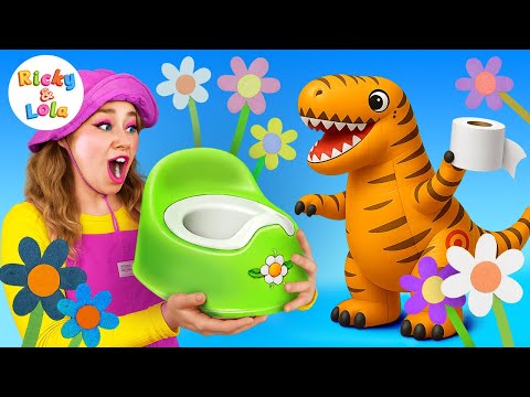 Potty Dance Party! 🎉🚽 | Lola & Teddy Teach Toddlers Step by Step