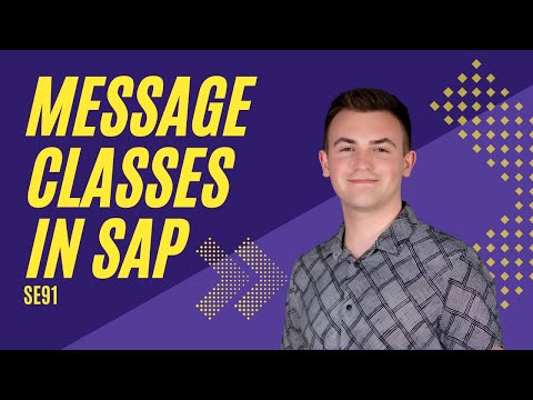 How to create message classes in SAP and how to use them in reports? [2025]