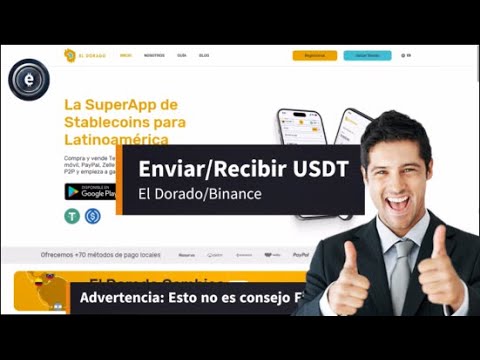 Cómo tranferir #USDT de El Dorado io a #Binance y Viceversa FÁCIL