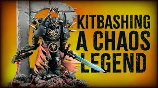Kitbashing a LEGENDARY Chaos Lord for Warhammer 40K