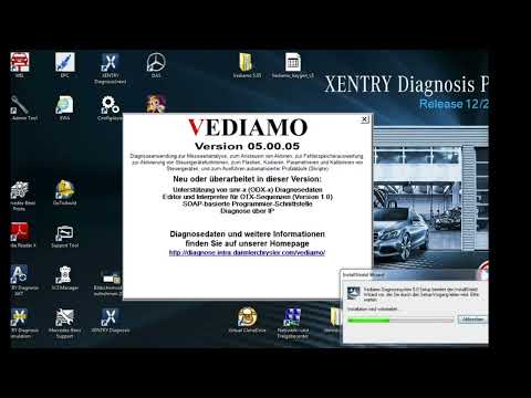 How To Install Mercedes Vediamo 05.01.01 Software Free Download?