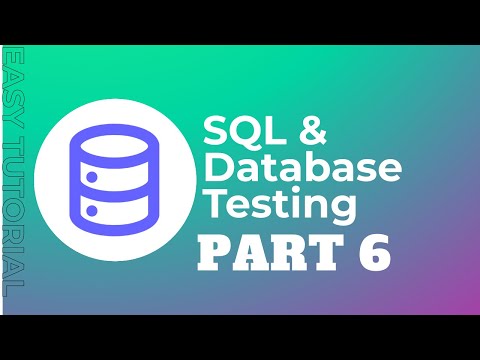 SQL & Database Testing Magnitia Part 6