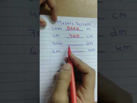 ||METRIC SYSTEM|| @mathematics tutorial