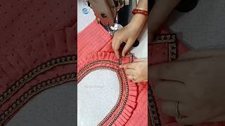 ✨ Unique model blouse back neck design ka cutting and stitching full tutorial#blousedesign