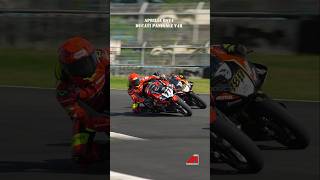 Aprilia RSV4 vs Ducati Panigale V4R #superbike #rider #shorts #motorcycle #sound #bikelife #moto fyp