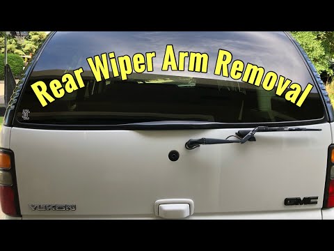 How to Video: How to replace rear wiper arm 00-06 GMC Yukon/Tahoe/Suburban - DIY