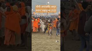 Mauni Amavasya Naaga Sadhu Amrit snaan #mahakumbh2025 #kumbh2025 #sanatandharma #mauniamavasya2025