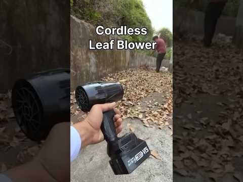 “600,000RPM Cordless Turbo Blower That Melts Leaves! 🍃💨 #techgadgets ”