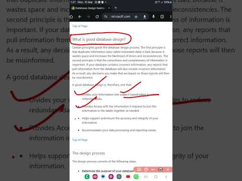 How to design database as a beginners  | database design course |