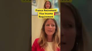 France retirement visa income requirement #retireoverseas #francevisa #francevisitvisa