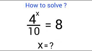 A Nice Exponential Problem